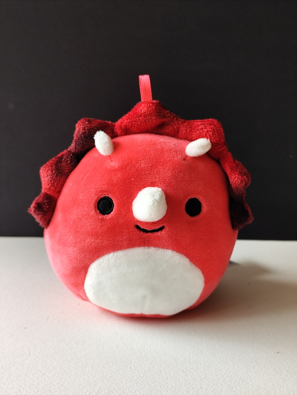 3/$20💗Squishmallow Tristan the Red Triceratops 4.5" Soft Plush Toy
